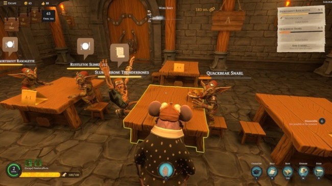 《鼠鼠餐厅》Steam试玩发布 老鼠版中世纪餐厅经营