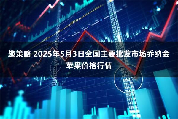 趣策略 2025年5月3日全国主要批发市场乔纳金苹果价格行情