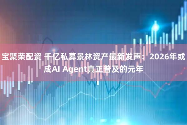 宝聚荣配资 千亿私募景林资产最新发声：2026年或成AI Agent真正普及的元年